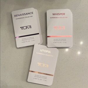 TUMI Experience Collector 3 scents!  Set of 3 Best gift New GWP